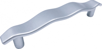Maner pentru mobilier Waldo finisaj aluminiu mat L 120 mm 
