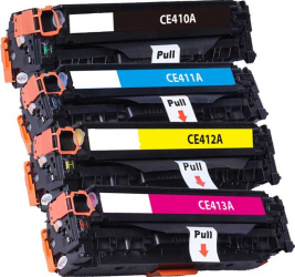 Set 4 Toner Compatibile Color LaserJet 305A-BK 305A-M 305A-c 305A-Y HP 