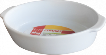 Tava ceramica cu manere RAKI ovala cuptor 20x12x4 5cm 