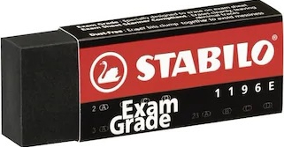 Radiera Stabilo Exam Grade neagra 1196 mare 