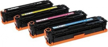 Set 4 CartuseToner Compatibile CF380X BKXL/C/M/Y 
