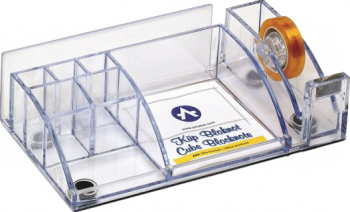 Suport plastic EVOffice Ark 8 compartimente si dispenser 