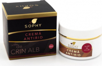 Crema antirid Sophy Cosmetics fata si corp 50 ml