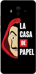 Husa huawei mate 10 pro casa de papel half mask 