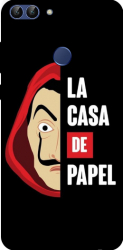 Husa huawei P smart 2018 casa de papel half mask 