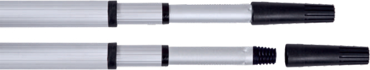 Maner telescopic RAKI aluminiu spalat geamuri profesional 3m 