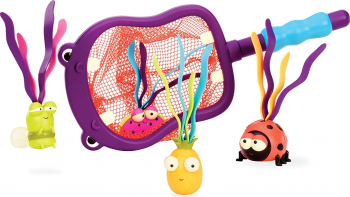 Plasa cu jucarii de baie Hipopotam B.Toys