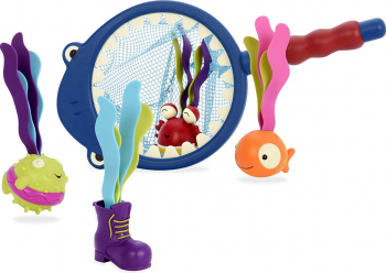 Plasa cu jucarii de baie Rechin B.Toys 
