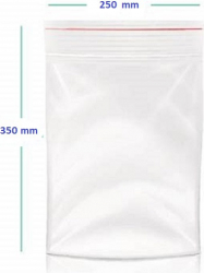 SET DE 1000 DE BUC PUNGI ZIPLOCK 250X350 MM 