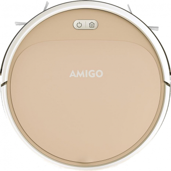Aspirator robot AMIGO Functie Mop Putere aspirare 1300 Pa Filtru HEPA Telecomanda Golden Rose 