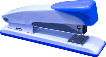 Capsator metalic mediu EVOffice 24/6 20 pagini albastru 