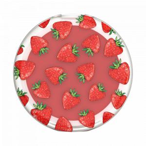 PopLips Strawberry Feels balsam de buze tip suport de telefon 