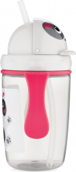 Cana sport cu pai - Hello Little - Canpol babies 400 ml fara BPA bej 