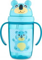 Cana sport cu pai - Hello Little - Canpol babies 400 ml fara BPA turcoaz 
