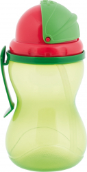 Canita sport cu pai retractabil si maner Canpol babies fara BPA 370 ml verde 