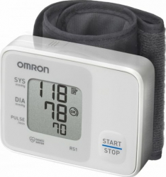 Tensiometru de incheietura compact Omron RS1 complet automat cu tehnologie Intellisense Alb 