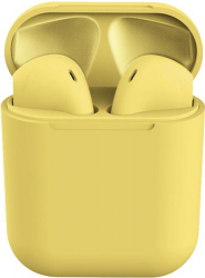 Casti Bluetooth MRG L-inPods 12 Cu carcasa Handsfree Galben 