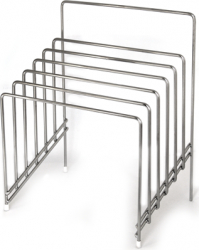 Suport patrat inox pentru tocatoare bucatarie 29x21x37cm 