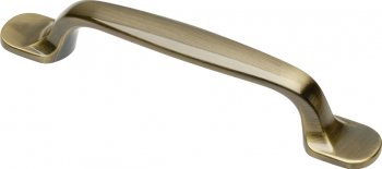 Maner vintage pentru mobilier finisaj alama antica L 131mm 
