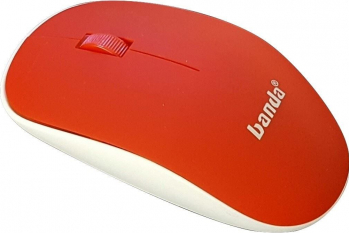 BANDA - Mouse Wireless 2.4GHz - RED BD500-R-DC 
