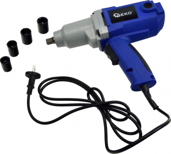 Pistol electric de impact 1/2 + 4 chei CrV GEKO G81051 