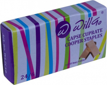Capse Willgo 24/6 100 0buc/cut 