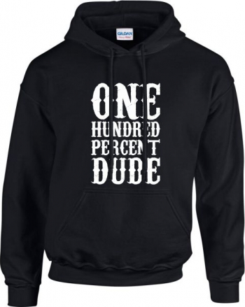 Hanorac barbati Gildan Dude negru M 