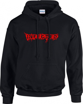 Hanorac barbati Gildan Infected negru 4XL 