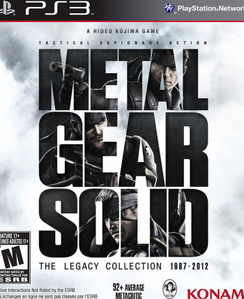 Joc Metal Gear Solid The Legacy Collection Pentru PlayStation 3 