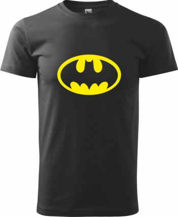 Tricou barbati Malfini Batman negru 2XL 