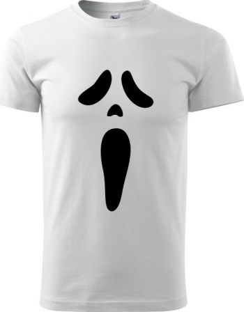 Tricou barbati Malfini Scream alb 4XL 