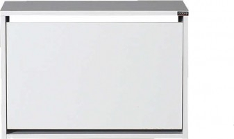 Pantofar / Bancuta Adore Ottoman cu sezut capacitate 6 perechi incaltaminte Alb 60x42x30 cm 