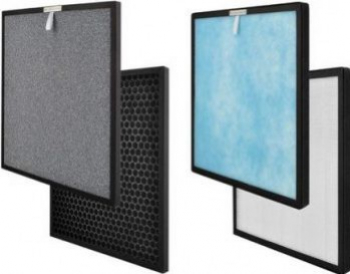 Set 2 filtre multiple Antibacterian/HEPA si Carbon activ/Cataliza rece pentru purificator aer Oberon 220 