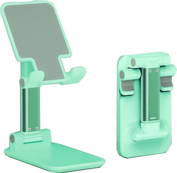 Suport pliabil pentru telefon sau tableta universal brat extensibil dock incarcare Verde 