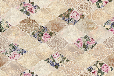 Covor model floral 80x200 cm TRIXY 