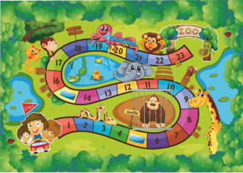 Covor Zoan model zoo 100x150 cm 