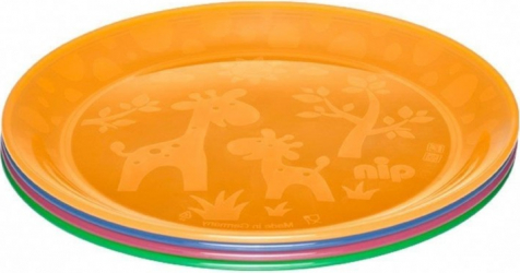 Set 4 farfurii intinse 6+ Nip 37062 