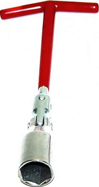 Cheie tubulara cu maner cauciucat flexibil 21mm 