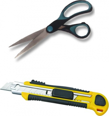 Set foarfeca si cutter 