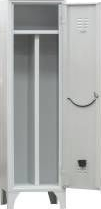 Dulap Vestiar metalic ASAMBLAT cu picioare si 1 usa perete despartitor 717/01P 400x500x1800 mm Italia 