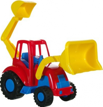 Masinuta Bulldozer Shopiens excavator plastic + 3 ani 