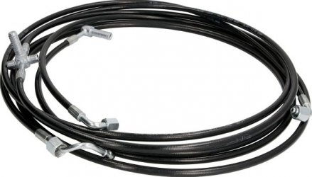 Furtun basculare cabina 3380/3830mm M12x1 5mm/M14x1 5mm SCANIA P G R T dupa 2003 
