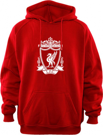 Hanorac copii Liverpool rosu marimea 116 pentru 5-6 ani 