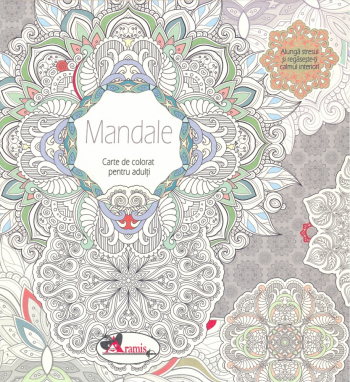 Mandale - Carte de colorat pentru adulti 