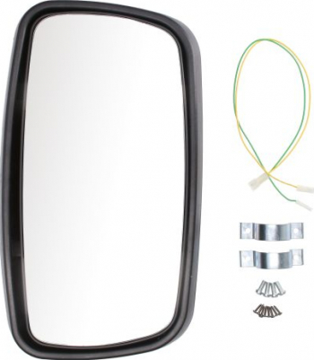 Oglinda principala incalzita 24V stanga/dreapta 411x228 mm R1200 DAF XF105/ CF control manual 