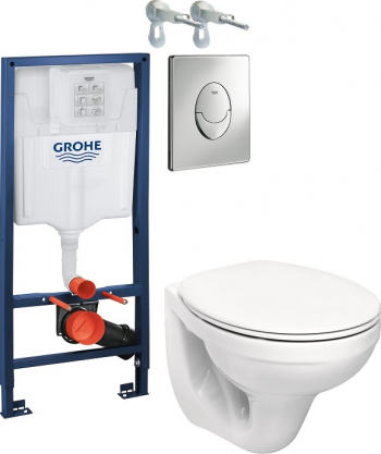 Set complet - Vas wc Suspendat Kolo Idol + Capac softclose + Rezervor Grohe 