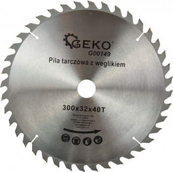 Disc circular pentru lemn 300x32x40T Geko G00149 