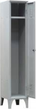 Dulap Vestiar metalic ASAMBLAT cu picioare si 1 usa 116/01 300x500x1800 mm Italia 