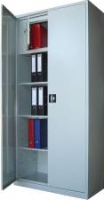 Fiset Dulap metalic ASAMBLAT cu 3 rafturi si seif 180x40x90 cm LxlxH 