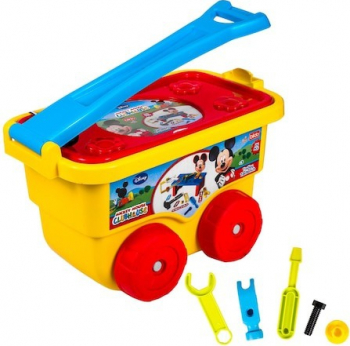 Troller Mickey Mouse ClubHouse Cu Ustensile Constructii 